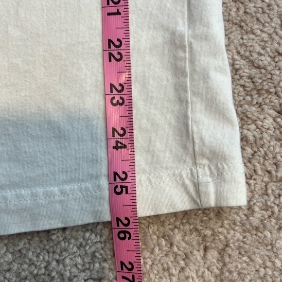 HOLLISTER Unisex White Stripe LS MEDIUM - Picture 7 of 8